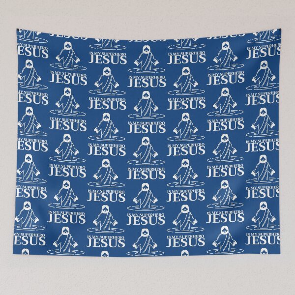 Artikelvorschau, Jesus ist mein Superheld Weihnachten entworfen und verkauft von Francoharris.
