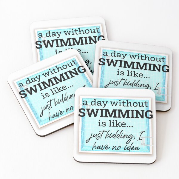 Item preview, A Day Without Swimming designed and sold by Martini-Four.