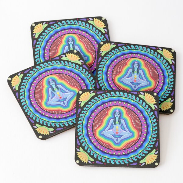 Item preview, Chakra colours mandala designed and sold by Soozie Wray.