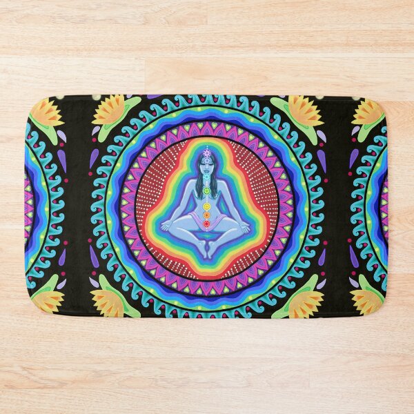 Item preview, Chakra colours mandala designed and sold by Soozie Wray.