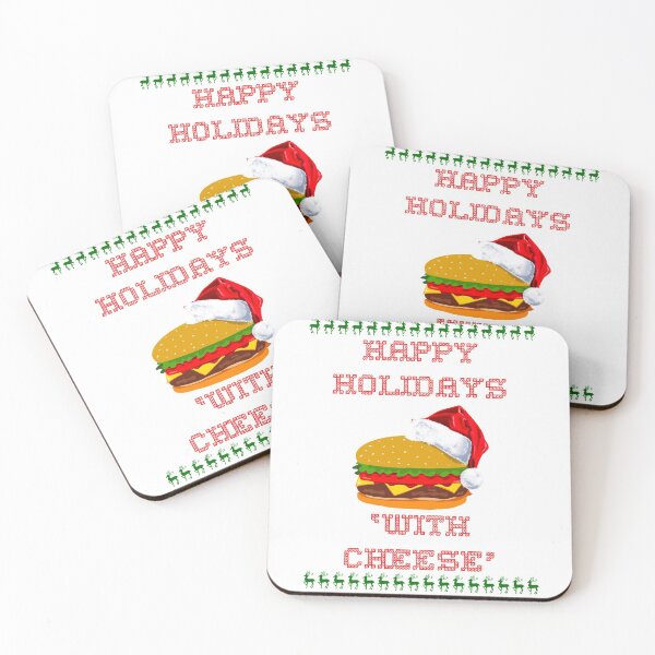 Item preview, Happy Holidays with cheese designed and sold by PG Illustration.