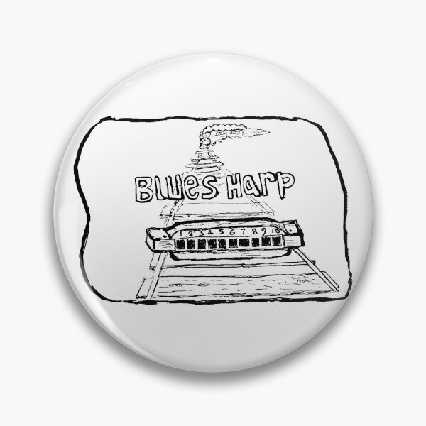 Item preview, Blues Harp Harmonica Train designed and sold by asharpriest.