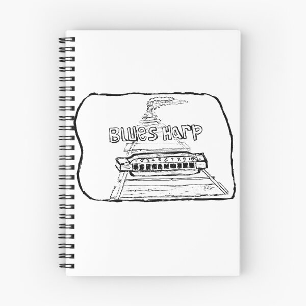 Item preview, Blues Harp Harmonica Train designed and sold by asharpriest.
