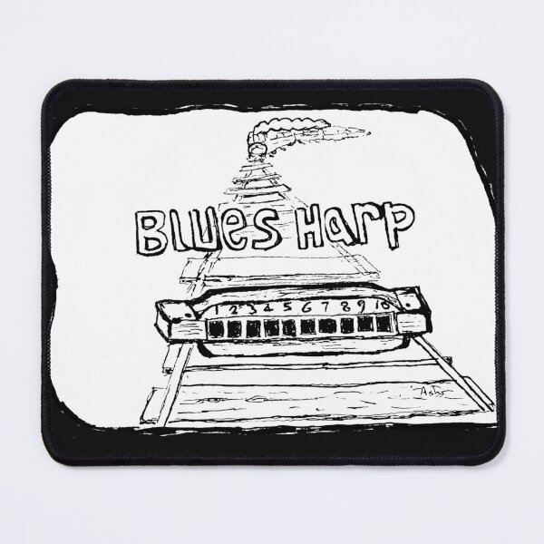 Item preview, Blues Harp Harmonica Train designed and sold by asharpriest.