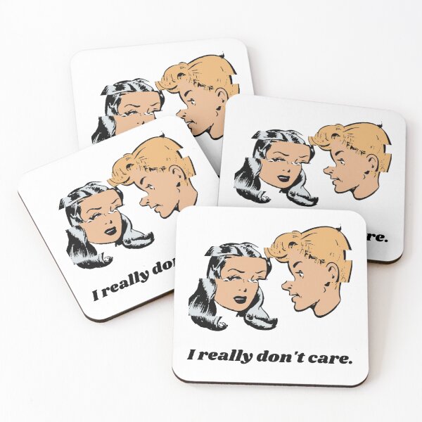 Item preview, I Really Don't Care - Feminist Art designed and sold by JackyCaroline.