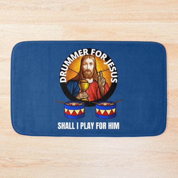 Item preview, Drummer For Jesus Shall I Play For Him Christian   designed and sold by Francoharris.