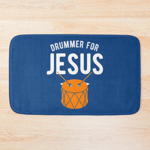 Item preview, Drummer for jesus Tri-blend  designed and sold by Francoharris.