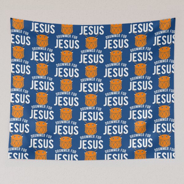 Item preview, Drummer for jesus Tri-blend  designed and sold by Francoharris.