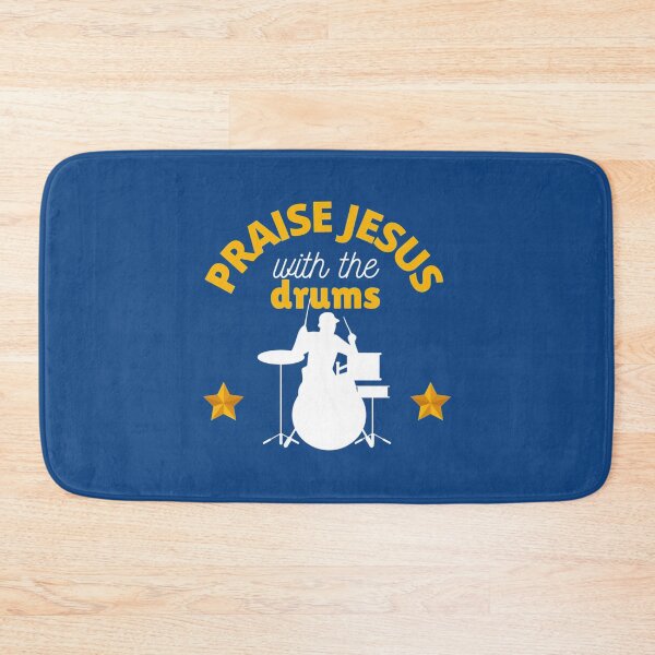 Item preview, Praise Jesus with the Drums -Christian music   designed and sold by Francoharris.