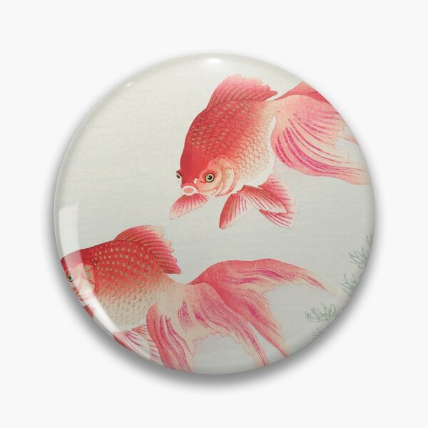 Item preview, Two veil goldfish (1926) by Ohara Koson (1877-1945) - Japanese Art designed and sold by TSLAB.