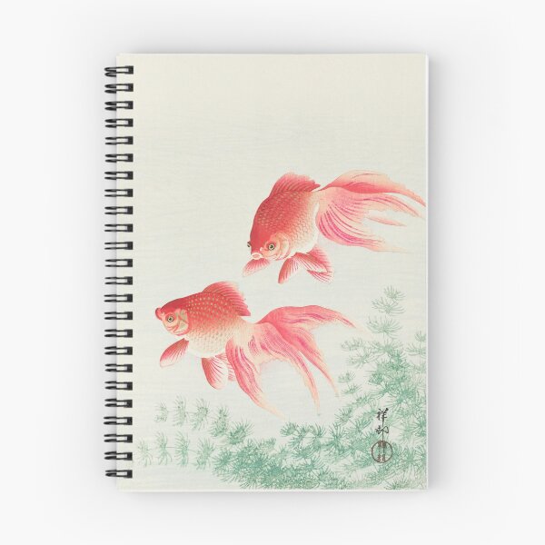 Item preview, Two veil goldfish (1926) by Ohara Koson (1877-1945) - Japanese Art designed and sold by TSLAB.