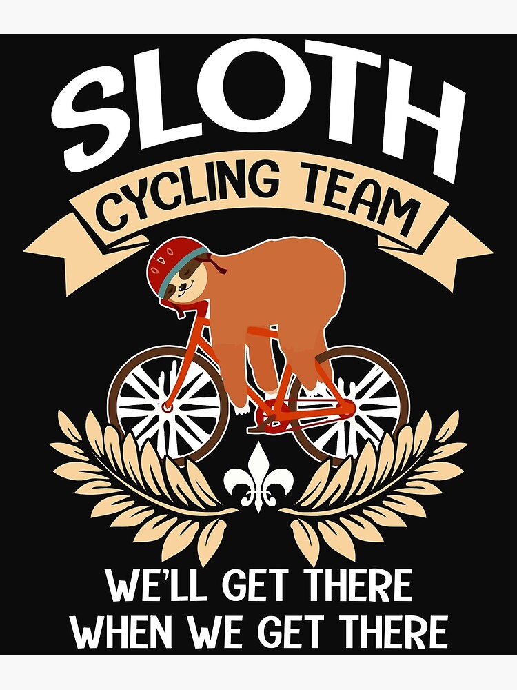 sloth cycling team