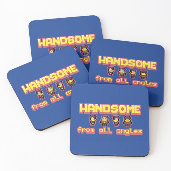 Item preview, Handsome From All Angles | Borderlands fan art designed and sold by warmfuzzylogic.