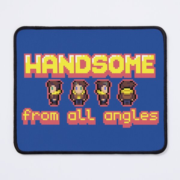 Item preview, Handsome From All Angles | Borderlands fan art designed and sold by warmfuzzylogic.