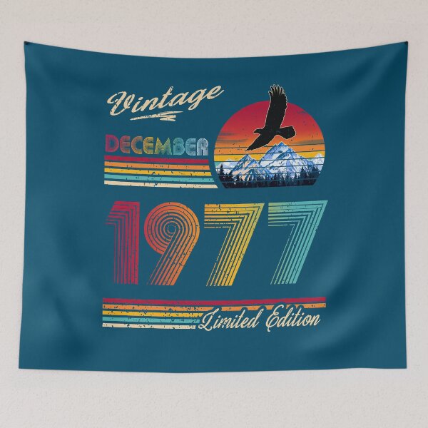 Item preview, December 1977 Birthday designed and sold by GreenSplash.