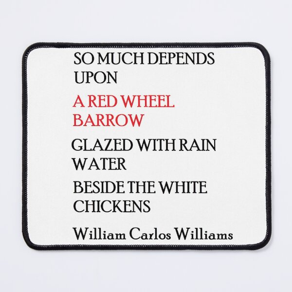 Item preview, Red Wheel Barrow designed and sold by silentstead.