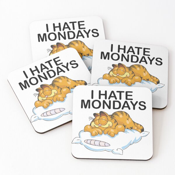 Item preview, I hate mondays garfield designed and sold by chaintub.