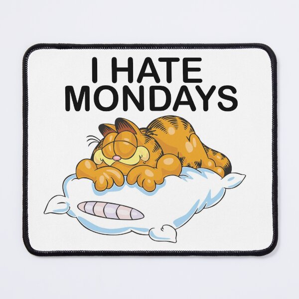 Item preview, I hate mondays garfield designed and sold by chaintub.