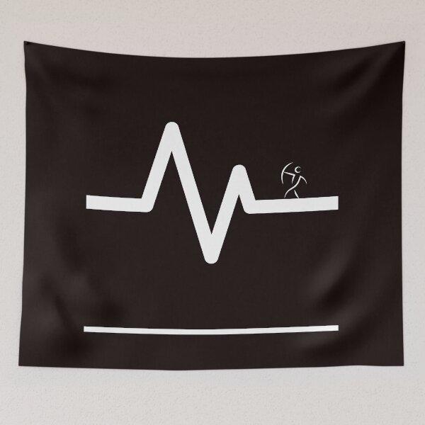 Item preview, Archer archery heartbeat design designed and sold by Valicourt.