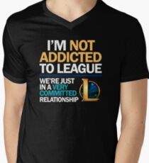 I'm not addicted to League of Legends Men's V-Neck T-Shirt