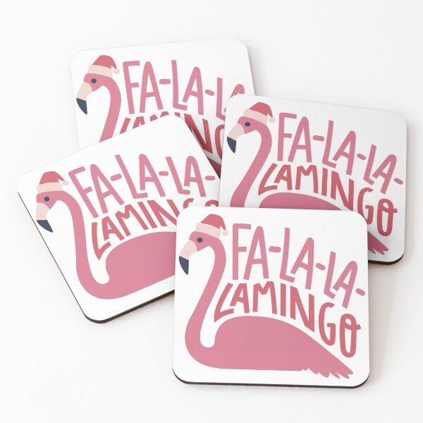 Item preview, Flamingo Christmas Greetings designed and sold by wow-designs.