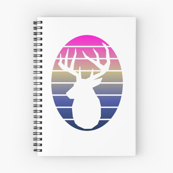 Item preview, Colorful Deer Head Silhouette  designed and sold by FlyingSeas.