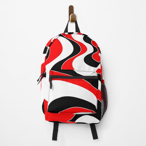 Item preview, Abstract pattern - red and white. designed and sold by K.S ART.