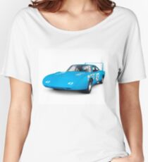 1970 Plymouth Superbird retro race car art photo print Women's Relaxed Fit T-Shirt
