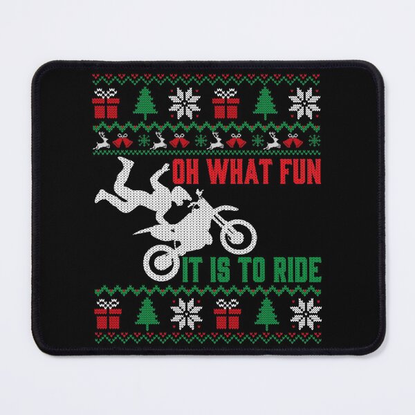 Item preview, Oh What Fun It Is To Ride Motocross Christmas Ugly Motorcycles Xmas Dirt Bikers designed and sold by EIMgraphic.