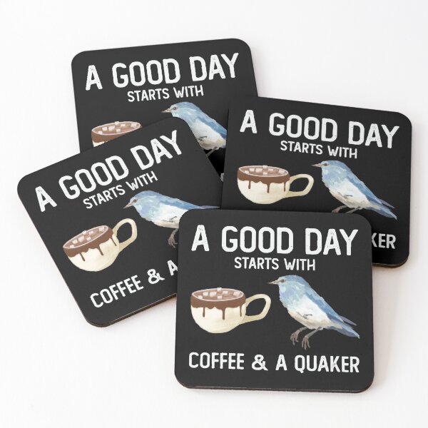 Item preview, Good Day Coffee And Quaker Parrot Bird designed and sold by Urlan.
