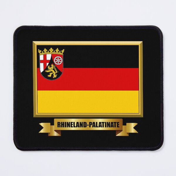 Item preview, RHINELAND-PALATINATE Flag Gifts, Masks, Stickers & Products (GF) designed and sold by mpodger.