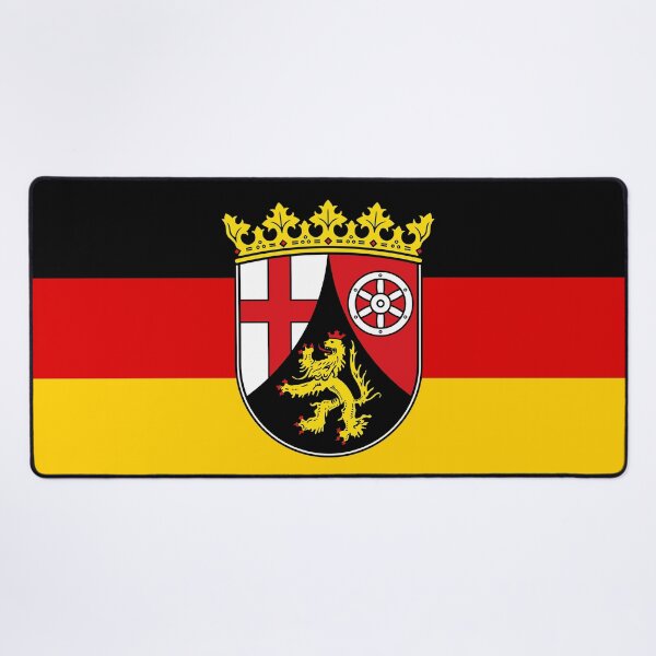 Item preview, RHINELAND-PALATINATE Flag Gifts, Masks, Stickers & Products (GF) designed and sold by mpodger.