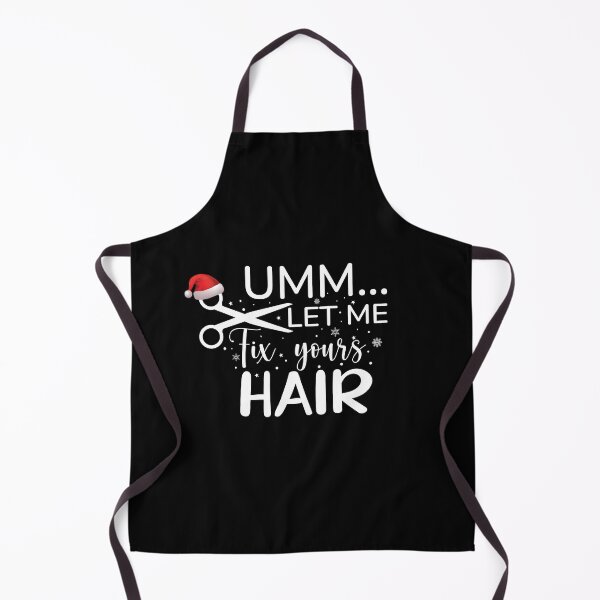 Item preview, Let me fix your hair with Santa's Hat Funny Christmas Hairstylist designed and sold by patroart.