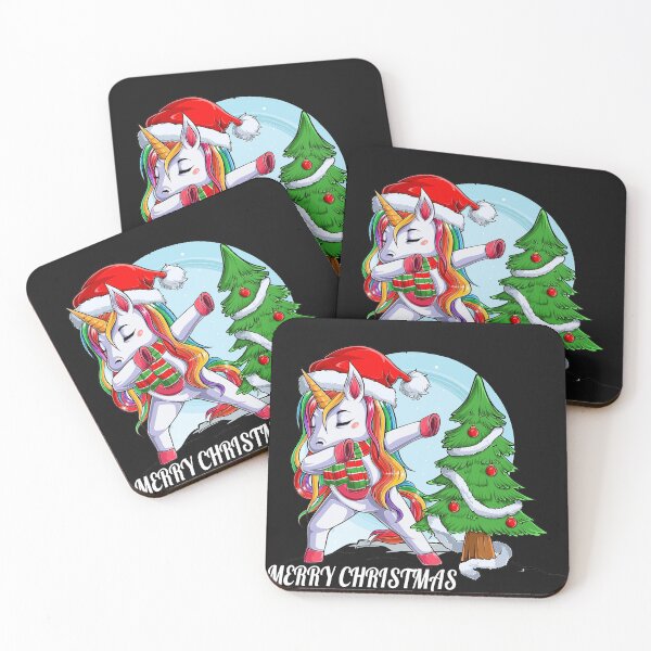 Item preview, Unicorn Marry Christmas  designed and sold by Noisezzzzz.