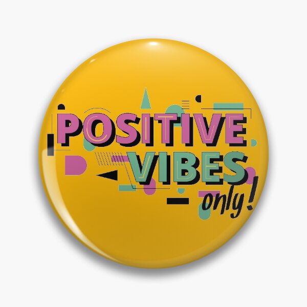 Item preview, Positive Vibes only - Typographic Motivational Quote designed and sold by lapaz.
