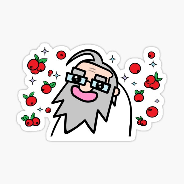 "Cranberries!" Sticker for Sale by LostSpaceman Redbubble