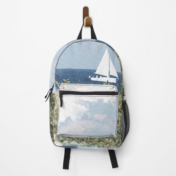Item preview, Beach view with boat  designed and sold by Lorredraw.