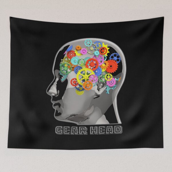 Item preview, Gear Head Design 1 designed and sold by DerickQuince.