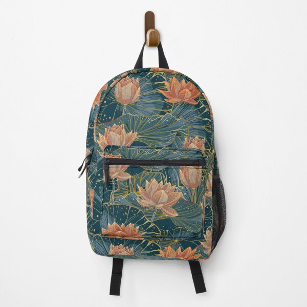 Item preview, Elegant Lotus in Bloom Pattern designed and sold by nouveaudecor.