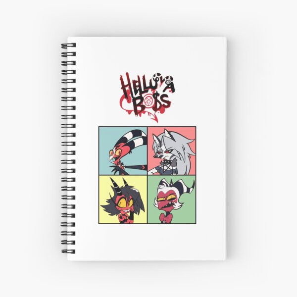 Helluva Boss Spiral Notebooks for Sale | Redbubble