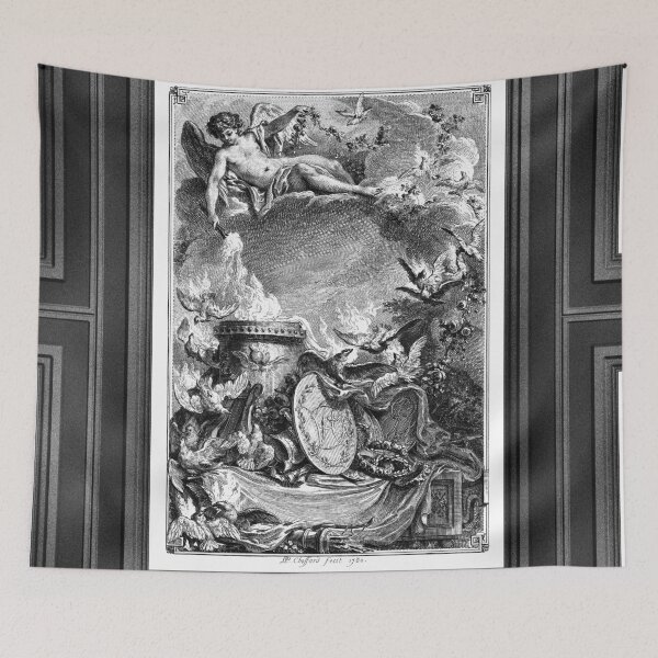 Item preview, Pièce Commémorative d'un Mariage by Pierre-Philippe Choffard Fine Art Xzendor7 Old Masters Reproductions designed and sold by Xzendor7 Digital Art Creations.