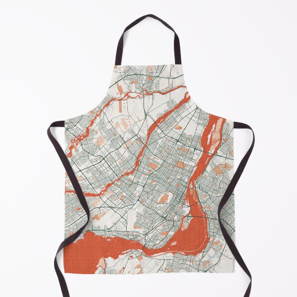 Item preview, Montreal City Map of Quebec, Canada - Bohemian designed and sold by deMAP.
