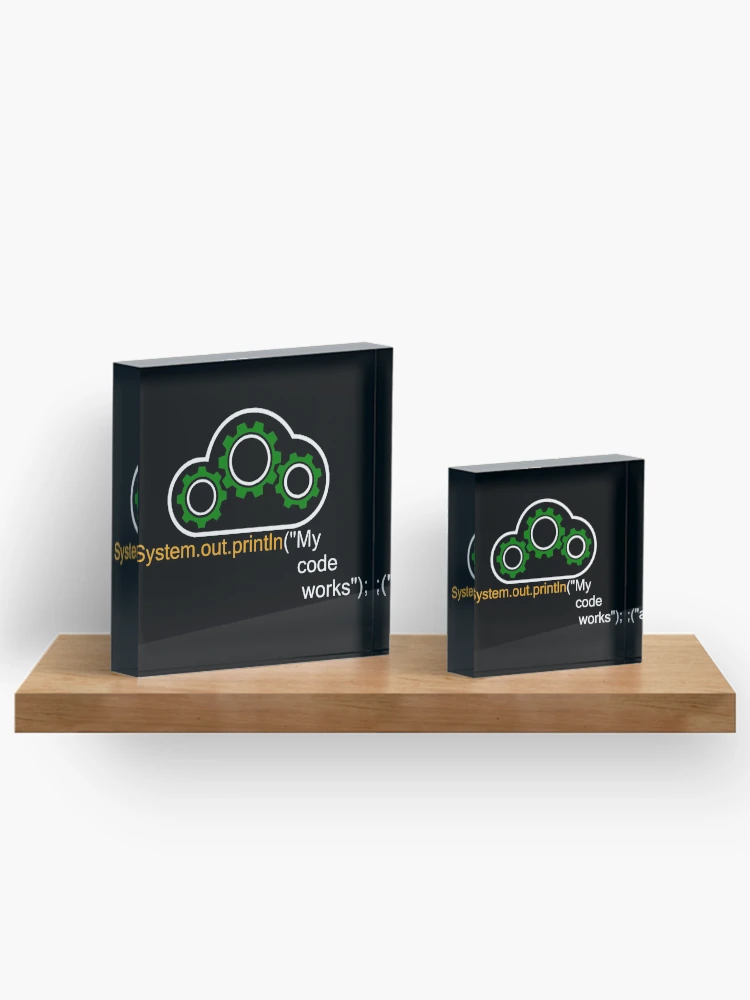 Thumbnail 3 of 5, Acrylic Block, Software Engineer Java programming language Java Developer Oracle Technology Network Java jdk Java SE designed and sold by CoolArtByMboya.