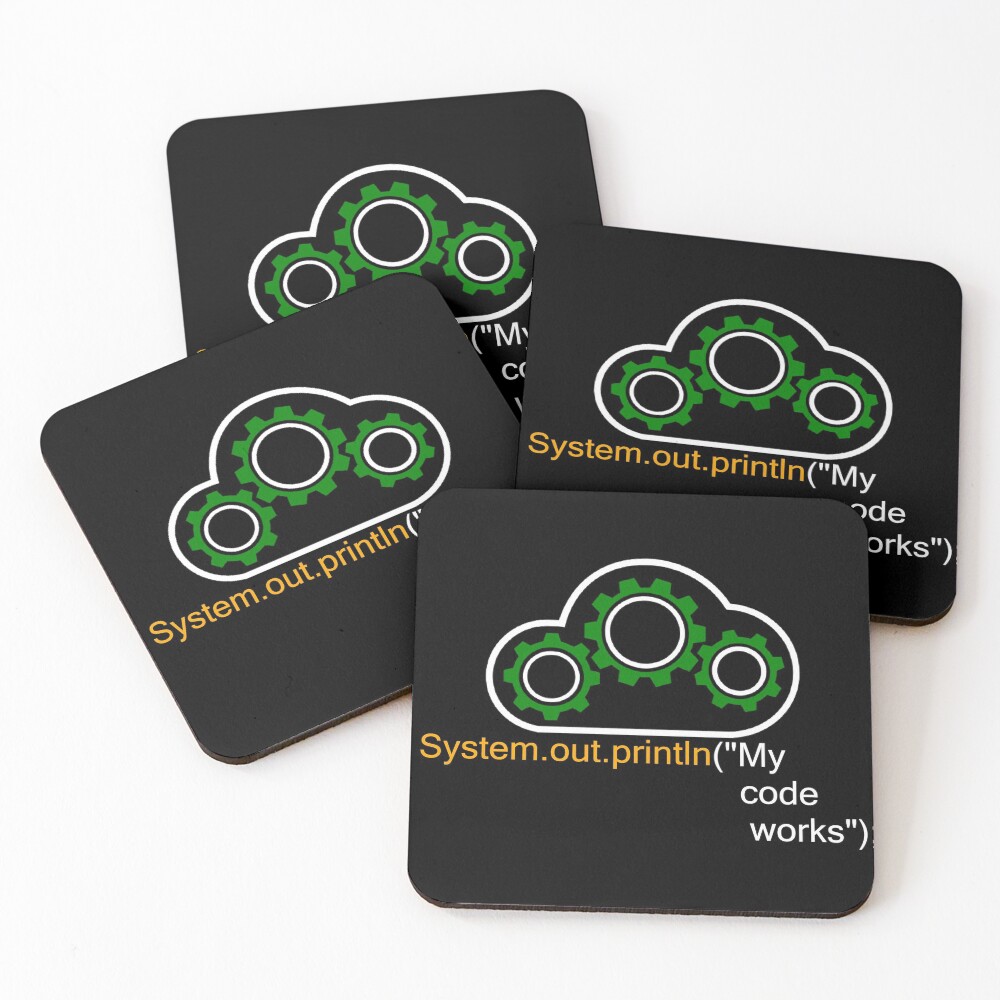 Item preview, Coasters (Set of 4) designed and sold by CoolArtByMboya.