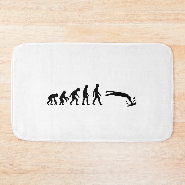 Item preview, Swimming Evolution of Swimmer Life in the Fast Lane Swimming Art Design Happy Apparel Essential Inspiration Joy Mood Funny designed and sold by DesignByHeartUK.