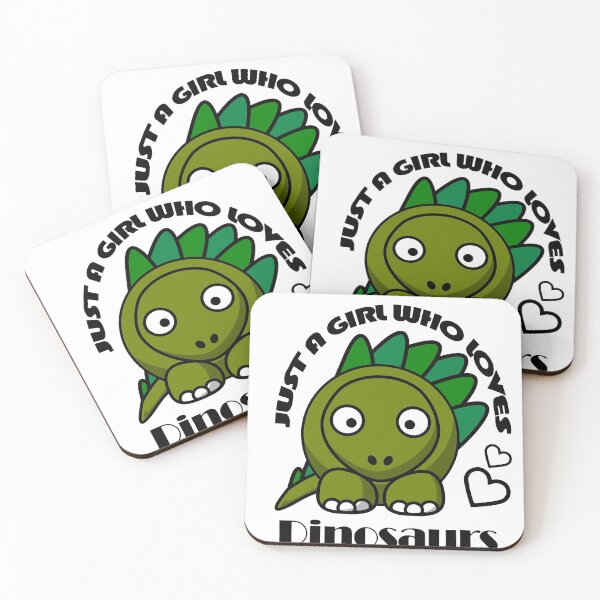 Item preview, Just a girl who loves dinosaurs designed and sold by yubamann.