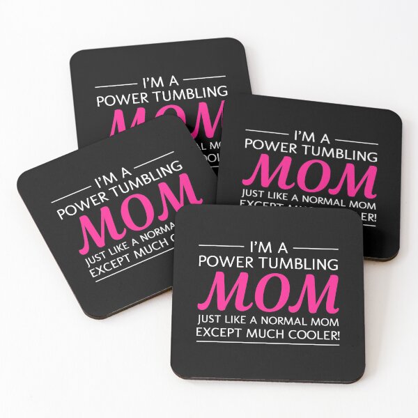 Item preview, Power Tumbling Mom Gymnastics Gymnast Mother Funny designed and sold by TastefulTees.