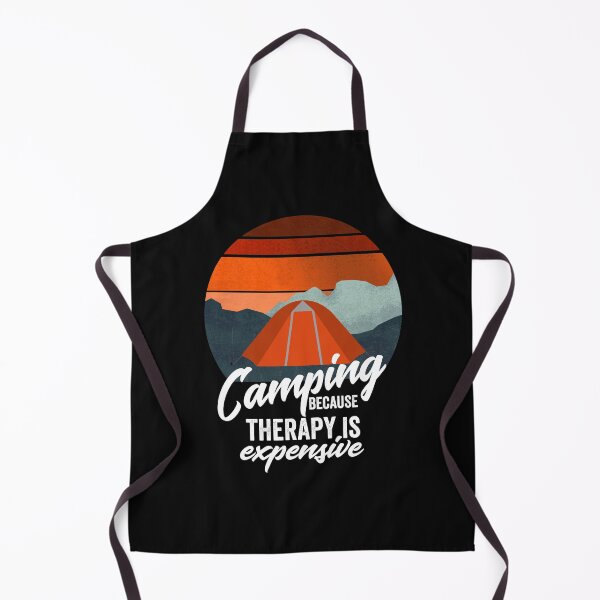Item preview, Camping because therapy is expensive-summer. designed and sold by DesignedBySnip.