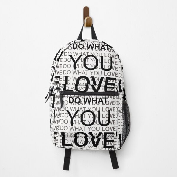 Item preview, Do What You Love in Black Best on White designed and sold by NoMatterLab.