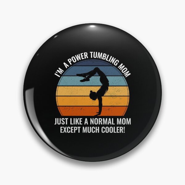 Item preview, Power Tumbling Mom Gymnastics Gymnast Mother designed and sold by TastefulTees.
